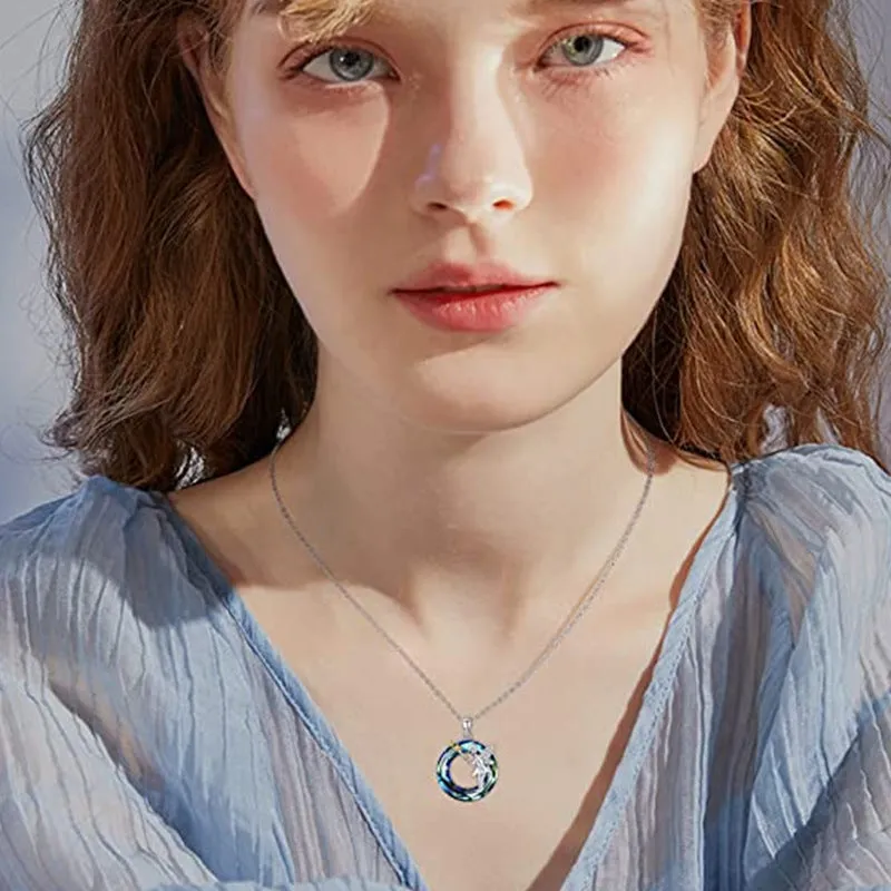 Wholesale Design Sense Fashion Exquisite Angel Wings Pendant Necklace JDC-NE-zhuyue012
