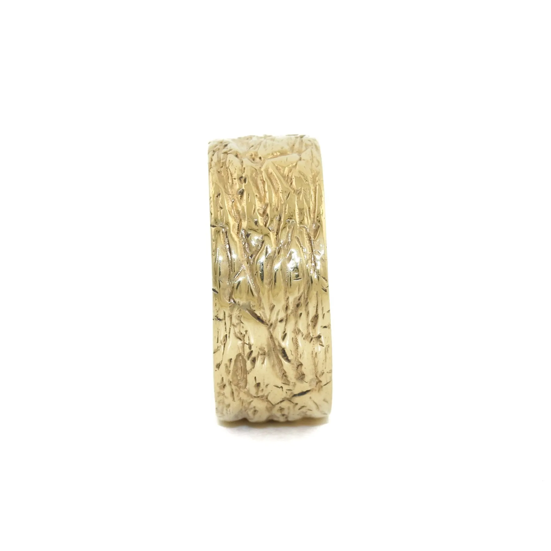 Yellow Gold x 10mm "Rogue" Cigar Band