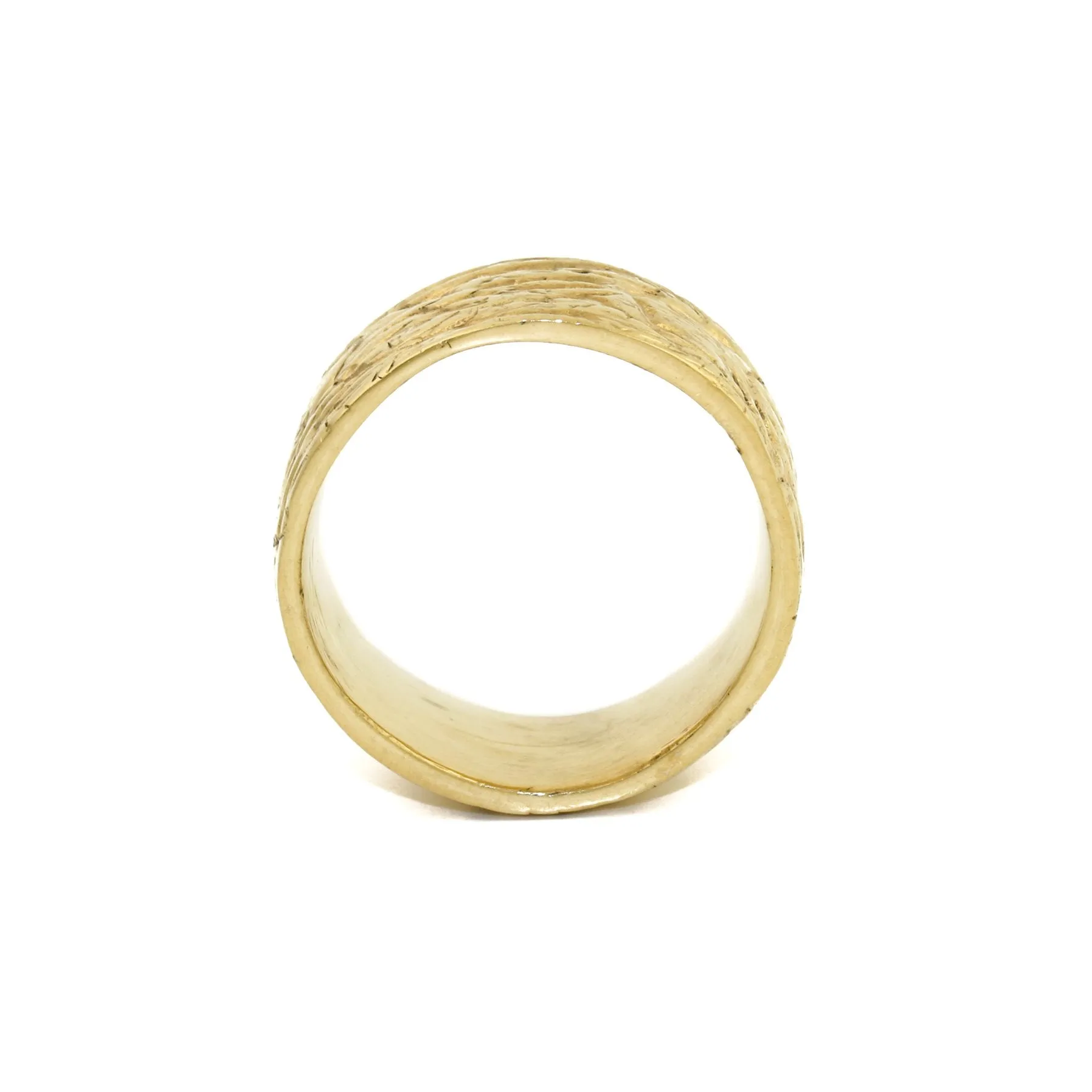Yellow Gold x 10mm "Rogue" Cigar Band